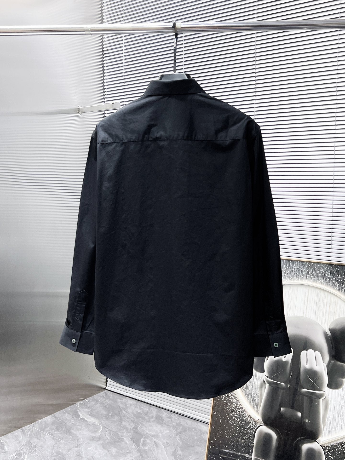 Balenciaga Metal Logo Shirt - Black