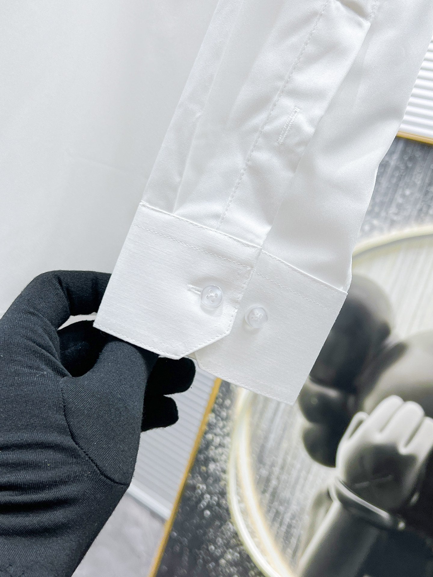 Hermès Carriage Print Shirt - White & Black