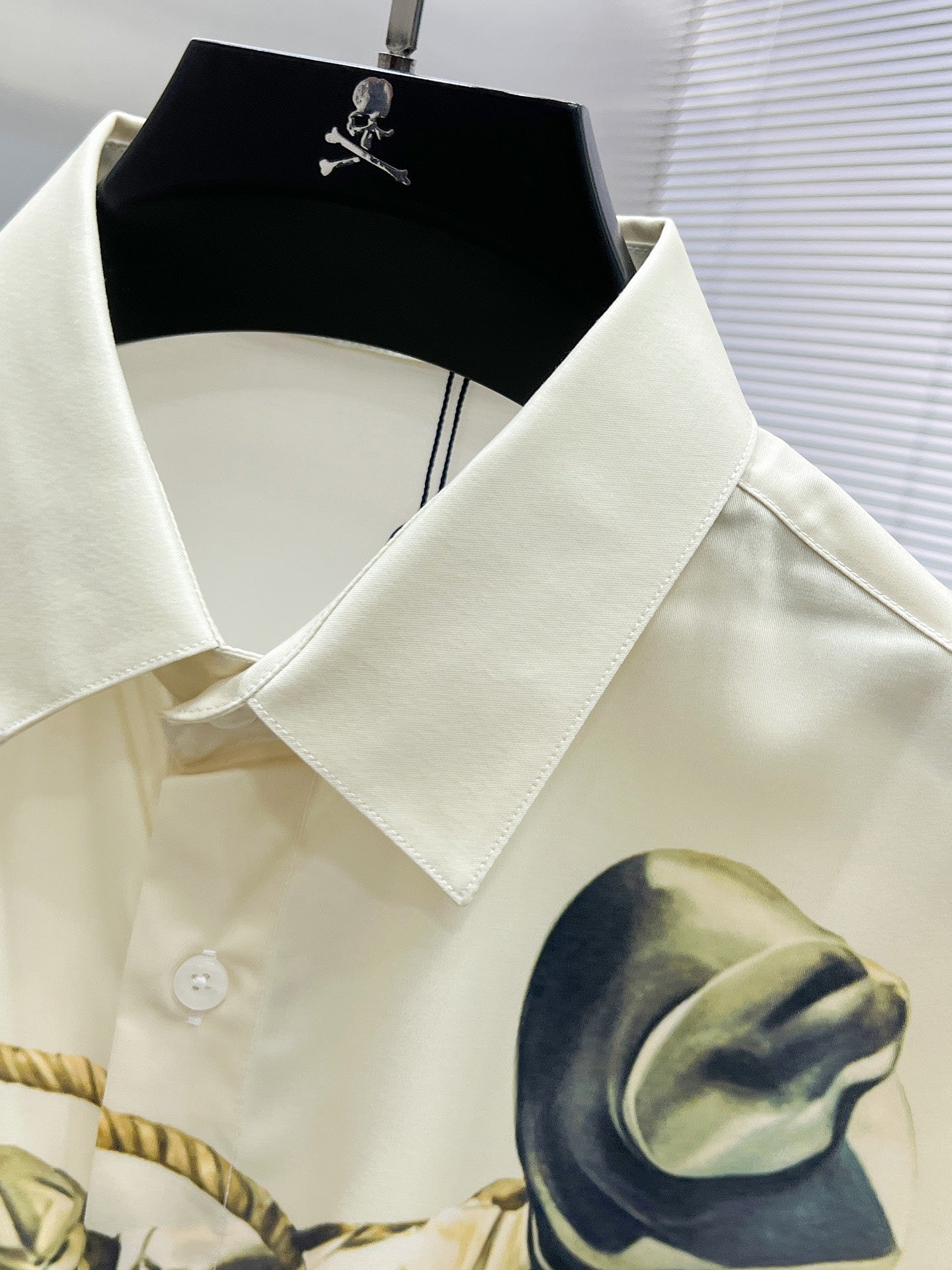 Hermès Cowboy Lasso Print Shirt - Cream & Brown