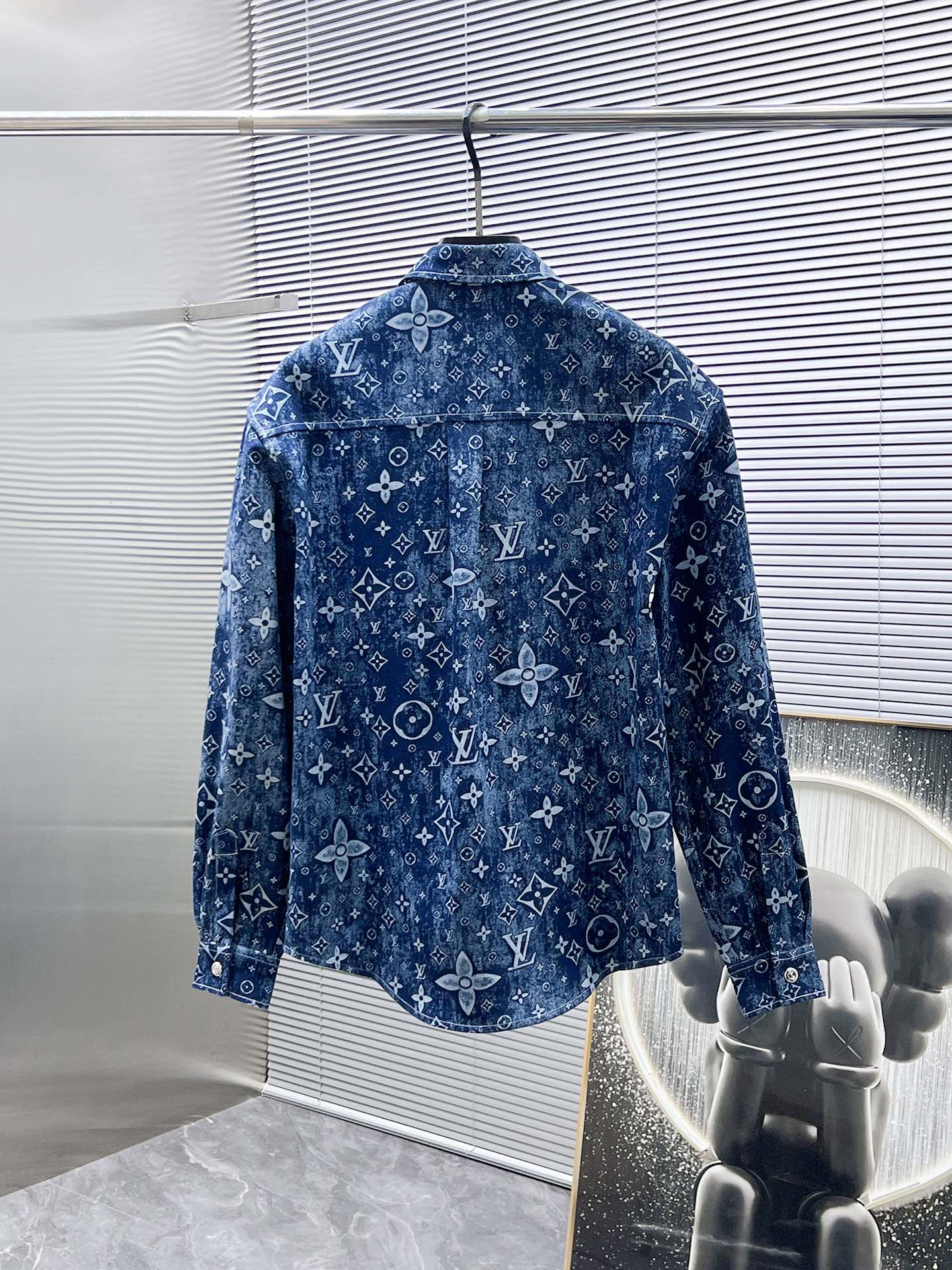 Louis Vuitton Monogram Denim Shirt - Blue
