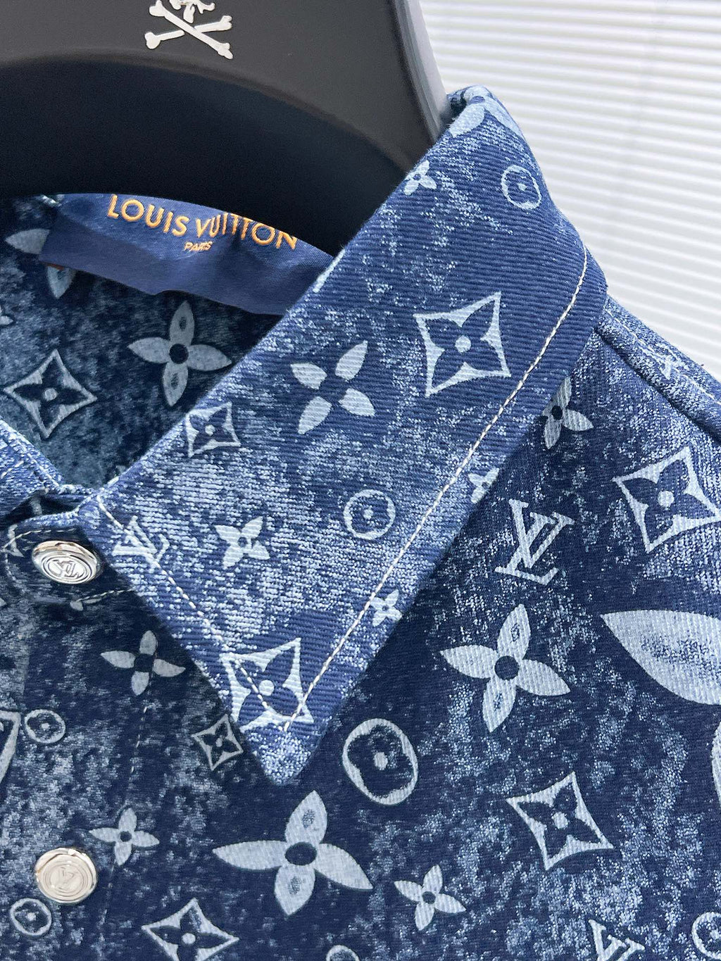 Louis Vuitton Monogram Denim Shirt - Blue
