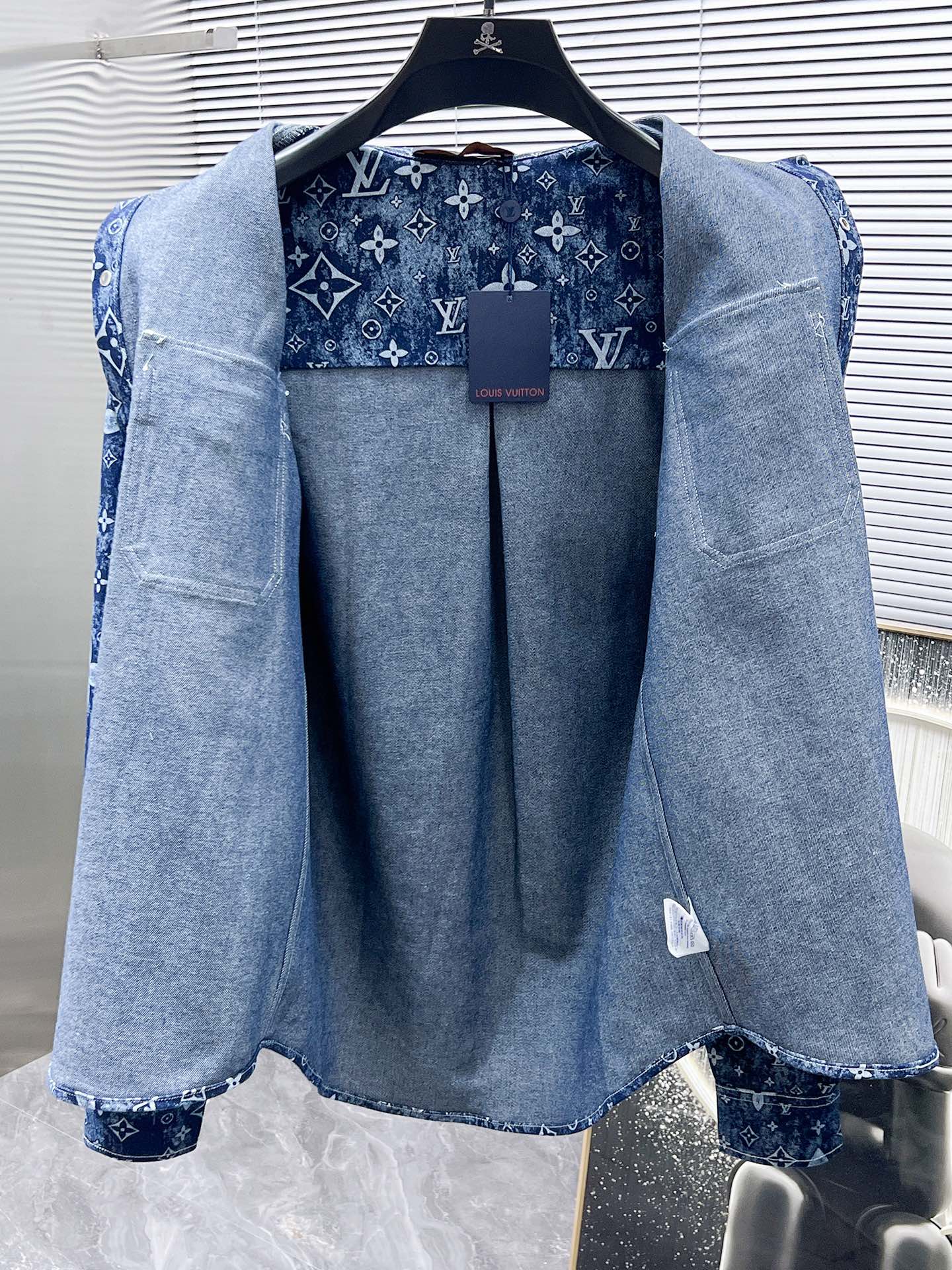 Louis Vuitton Monogram Denim Shirt - Blue