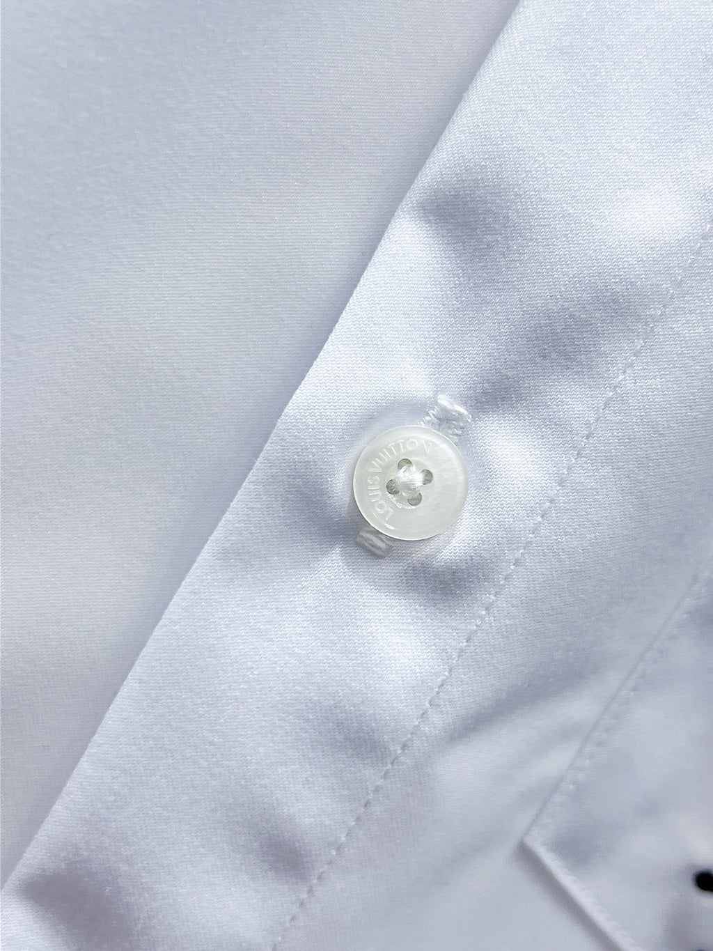 Louis Vuitton Airplane Embroidered Shirt - White & Black