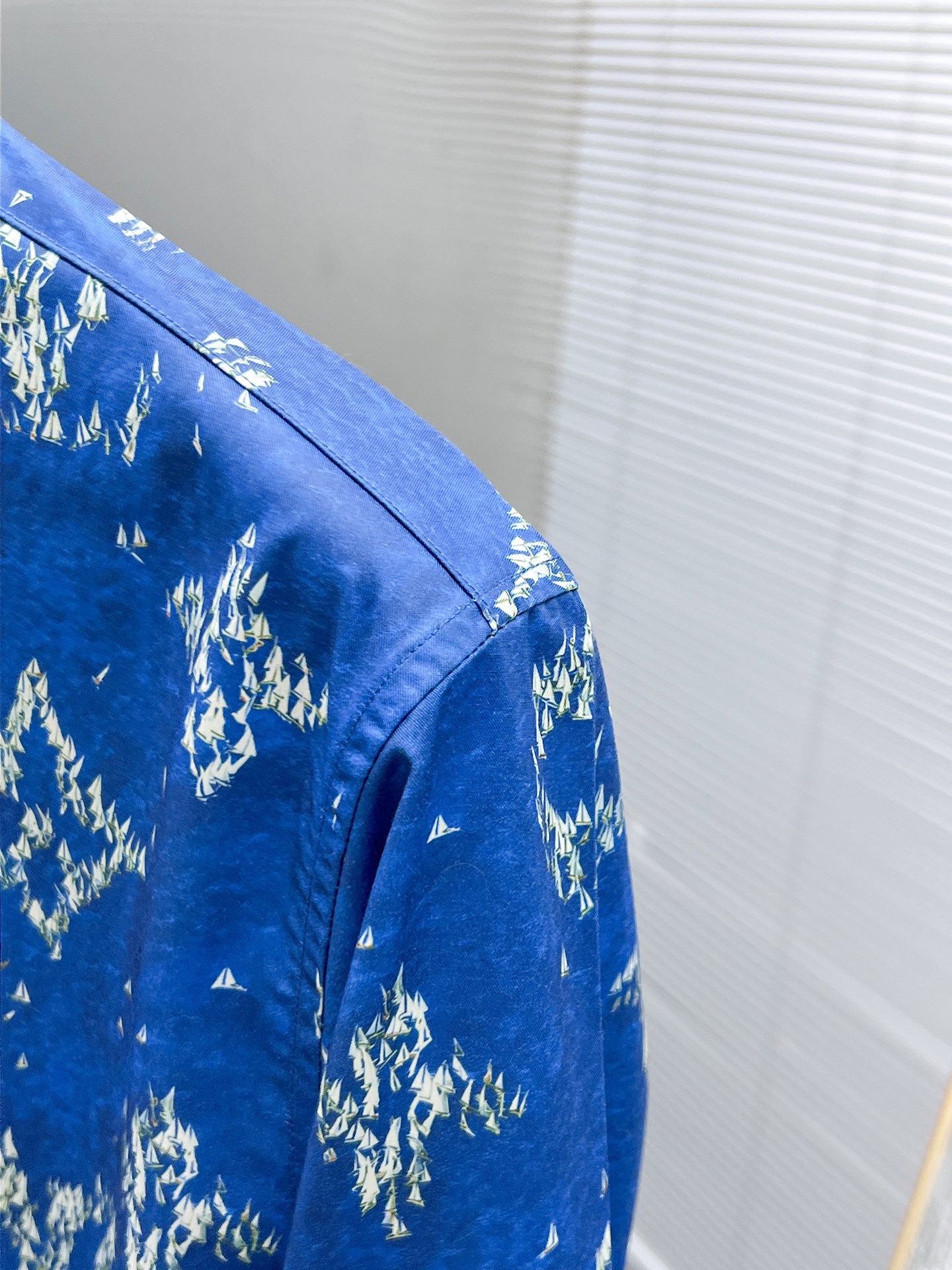 Louis Vuitton Sailboat Print Shirt - Blue