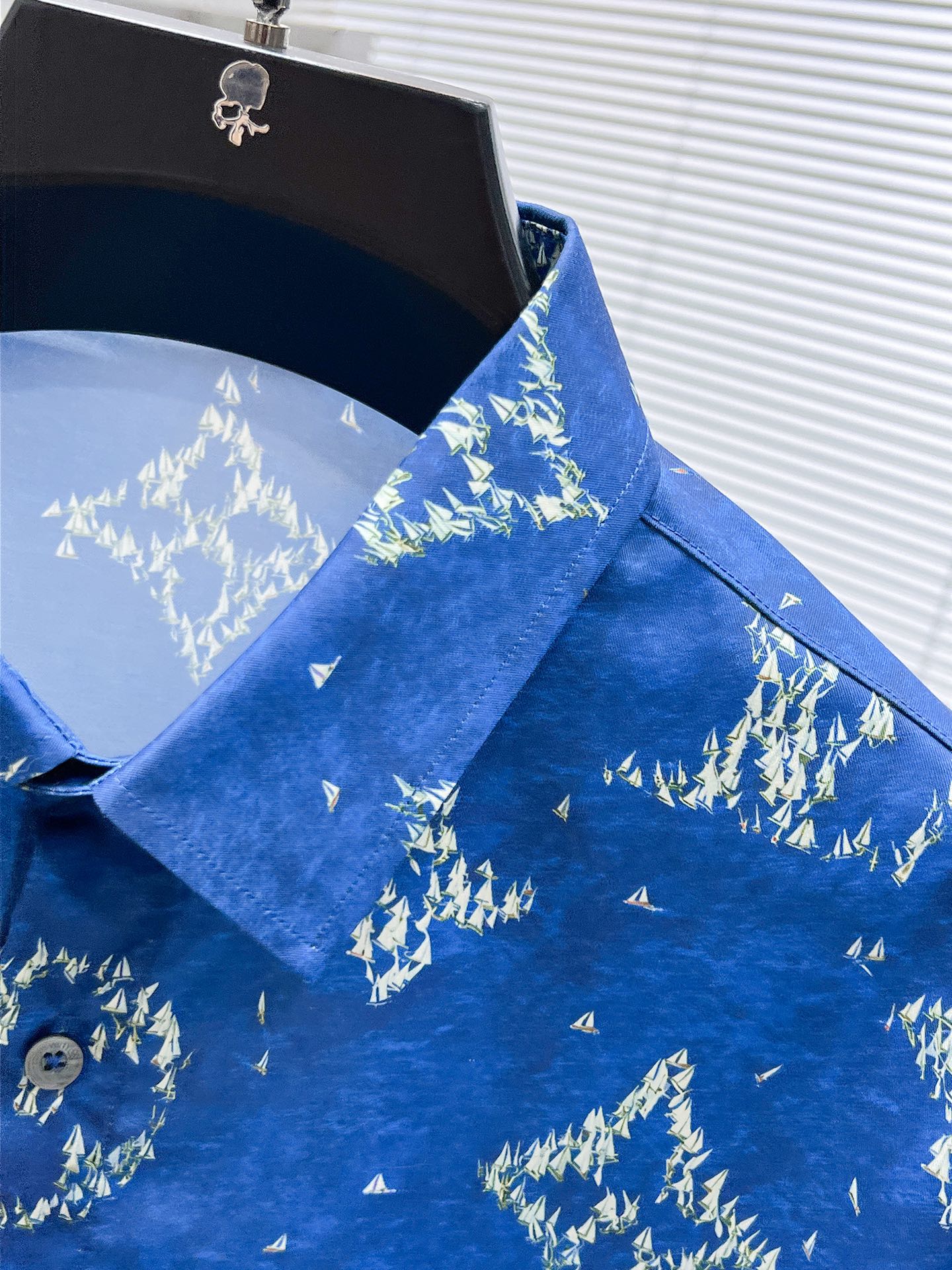Louis Vuitton Sailboat Print Shirt - Blue