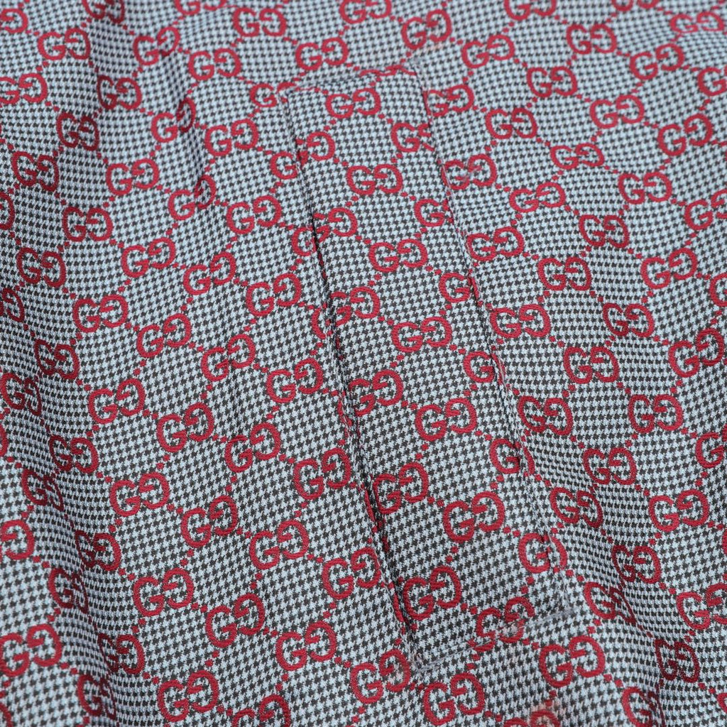 Gucci GG Houndstooth Monogram Zip Jacket