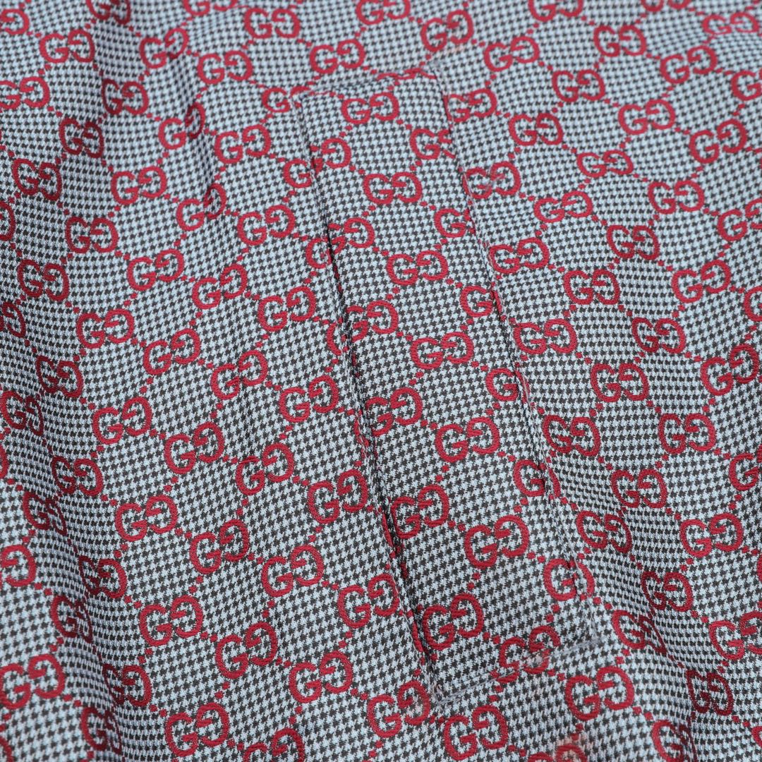 Gucci GG Houndstooth Monogram Zip Jacket