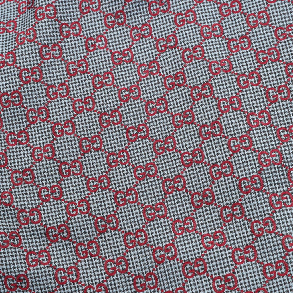 Gucci GG Houndstooth Monogram Zip Jacket