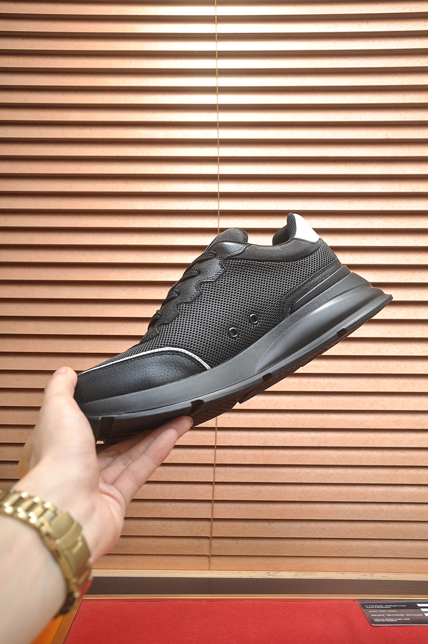 LV Run Away Sneakers - Black & White
