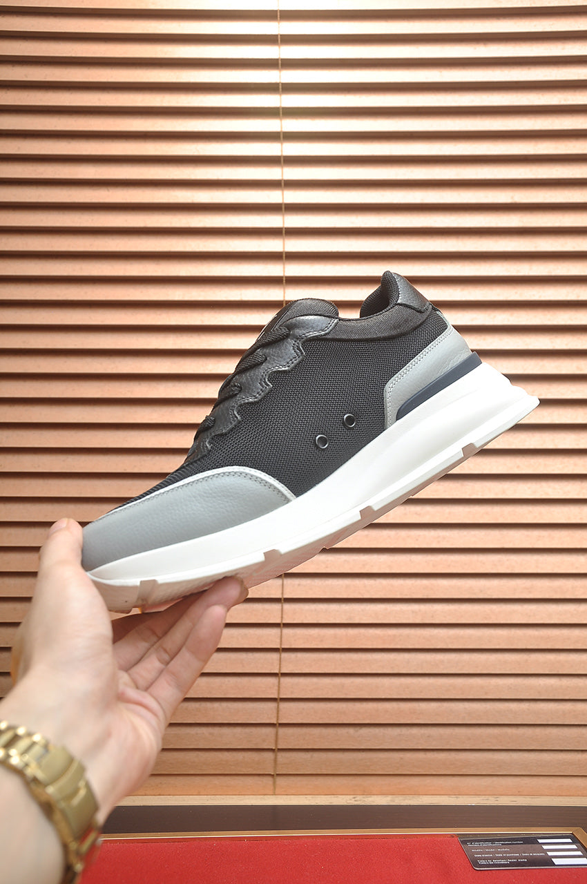 LV Run Away Sneakers - Black & Grey