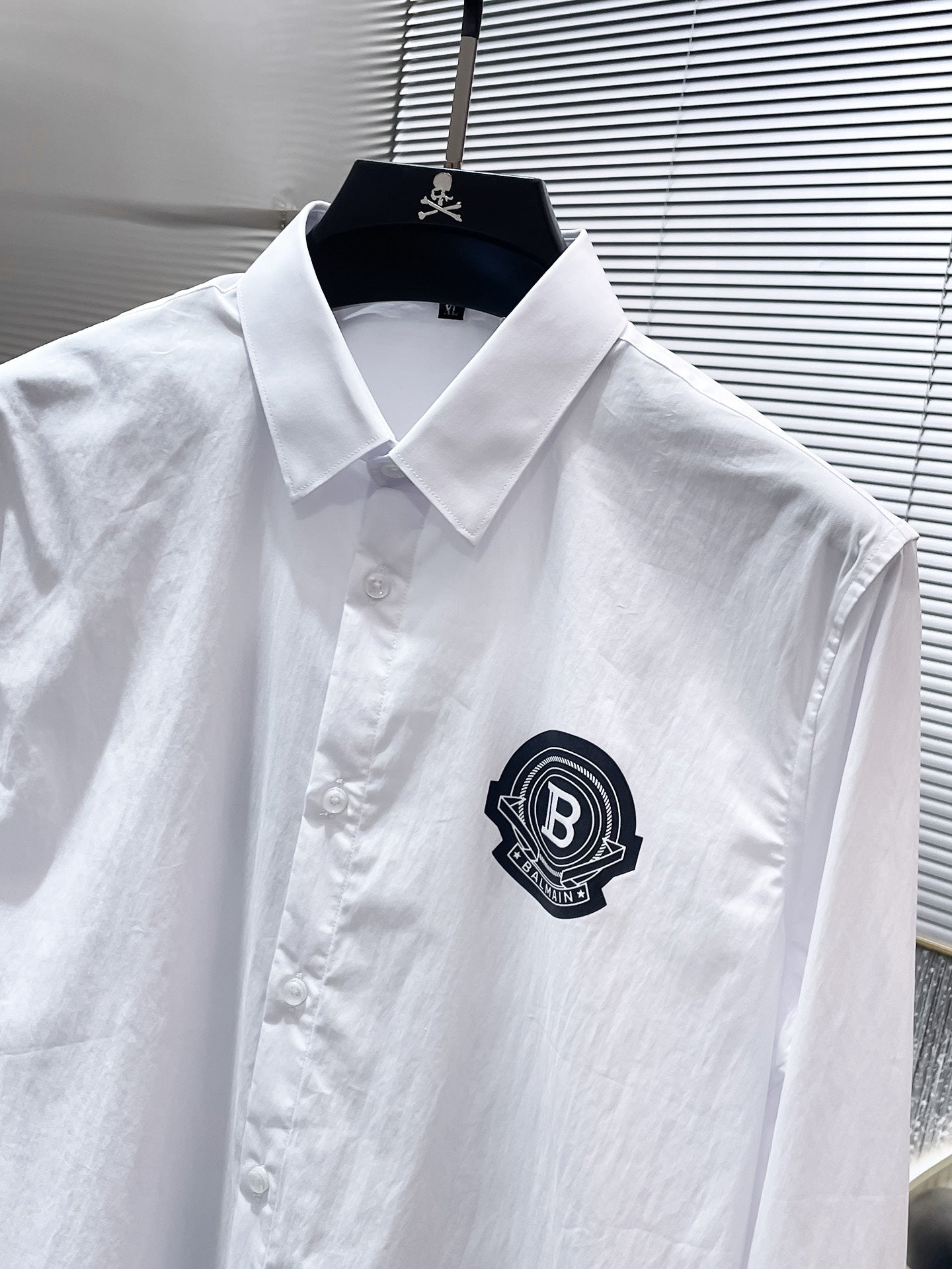 Balmain Paris Limited Edition Logo Shirt - White & Black