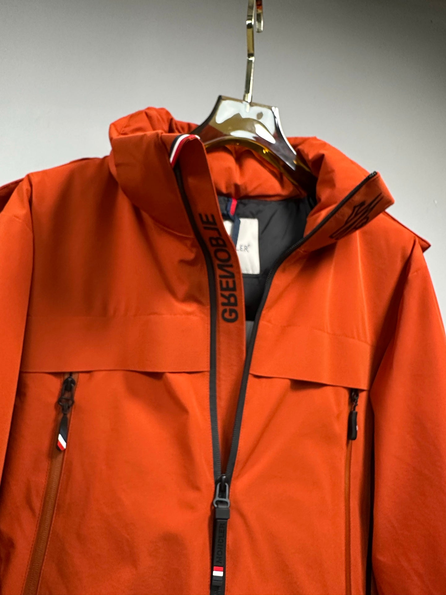Moncler Orange Technical Jacket