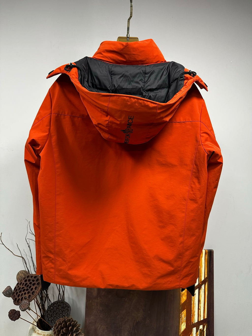 Moncler Orange Technical Jacket