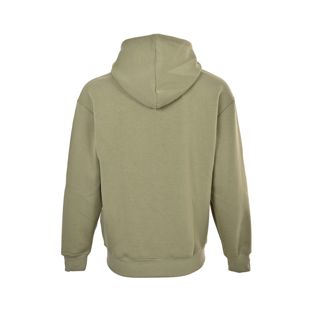 Gucci Cotton Fleece Tonal Logo Zip-Up Hoodie — Sage Green
