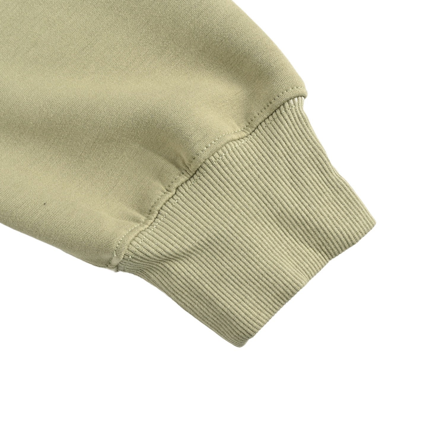 Gucci Cotton Fleece Tonal Logo Zip-Up Hoodie — Sage Green