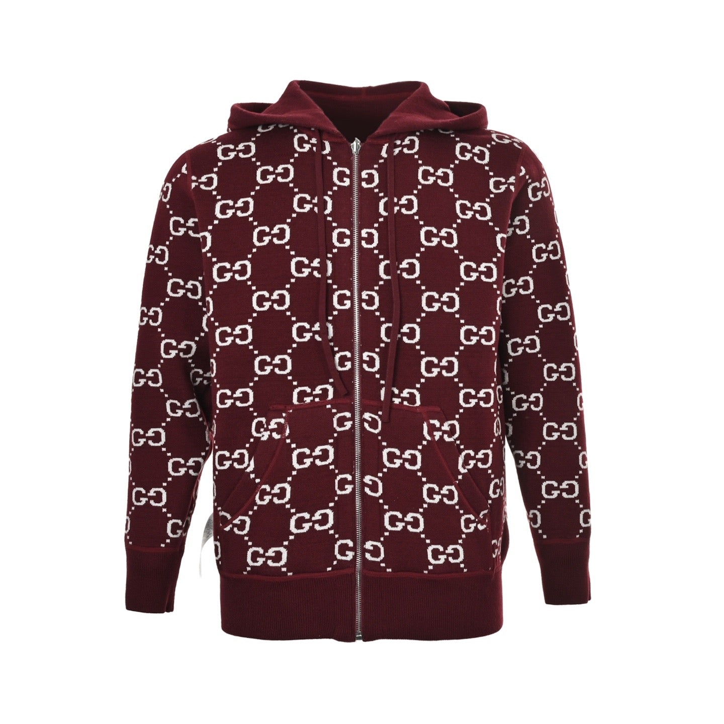 Gucci GG Monogram Zip Hoodie