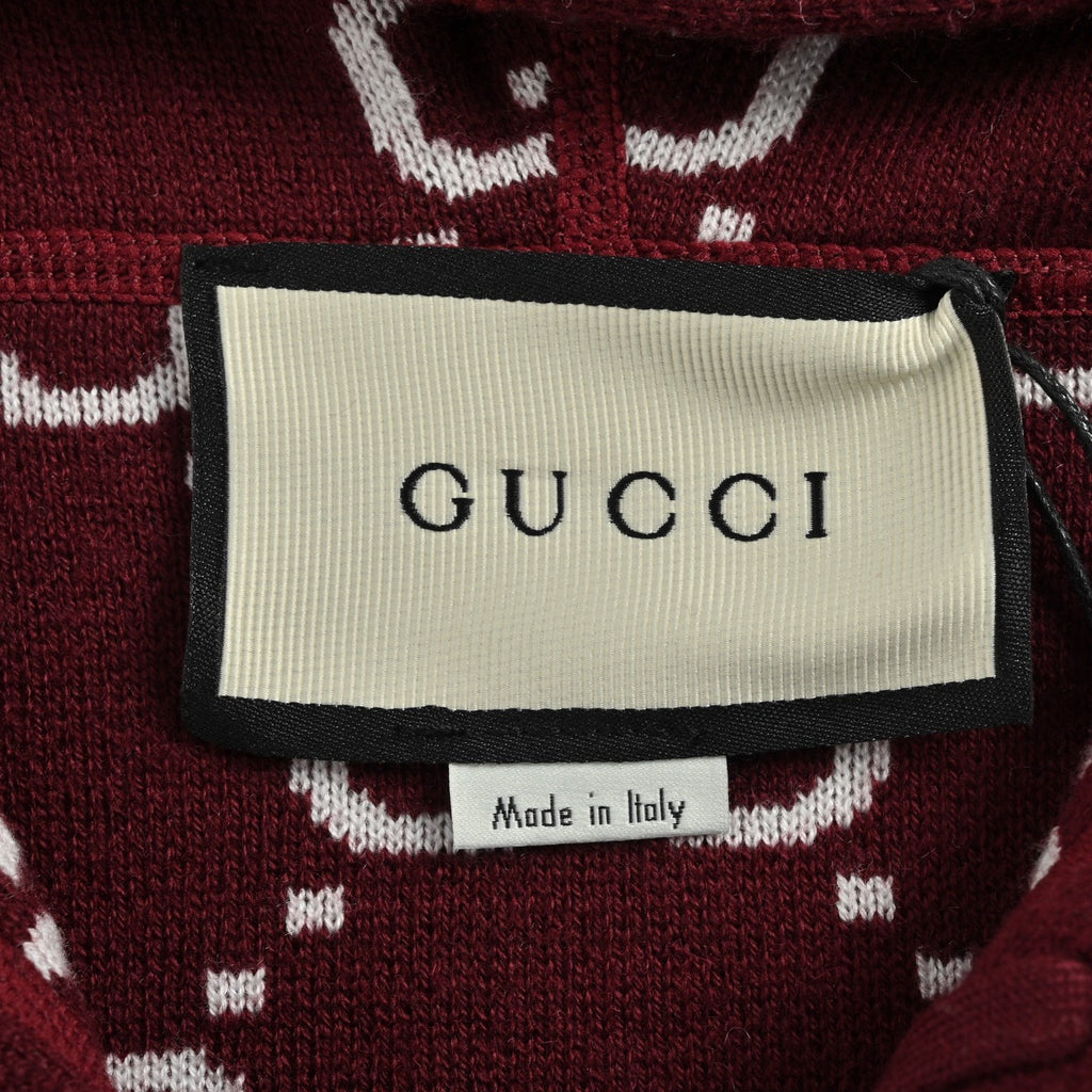 Gucci GG Monogram Zip Hoodie