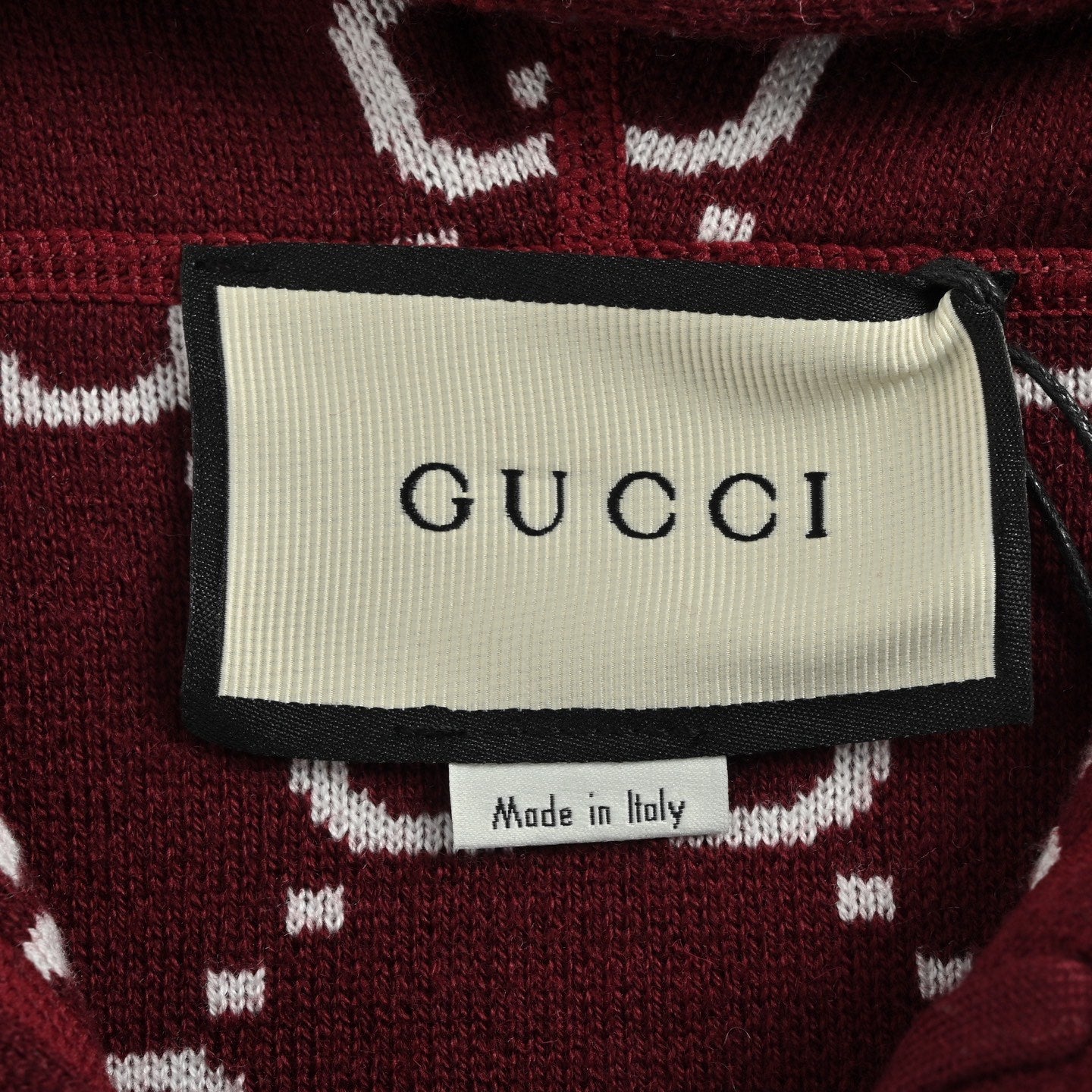 Gucci GG Monogram Zip Hoodie