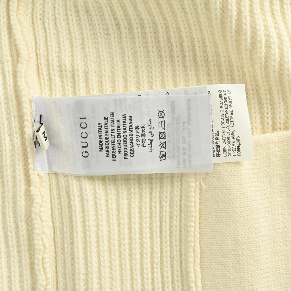 Gucci Striped Knit Zip Cardigan