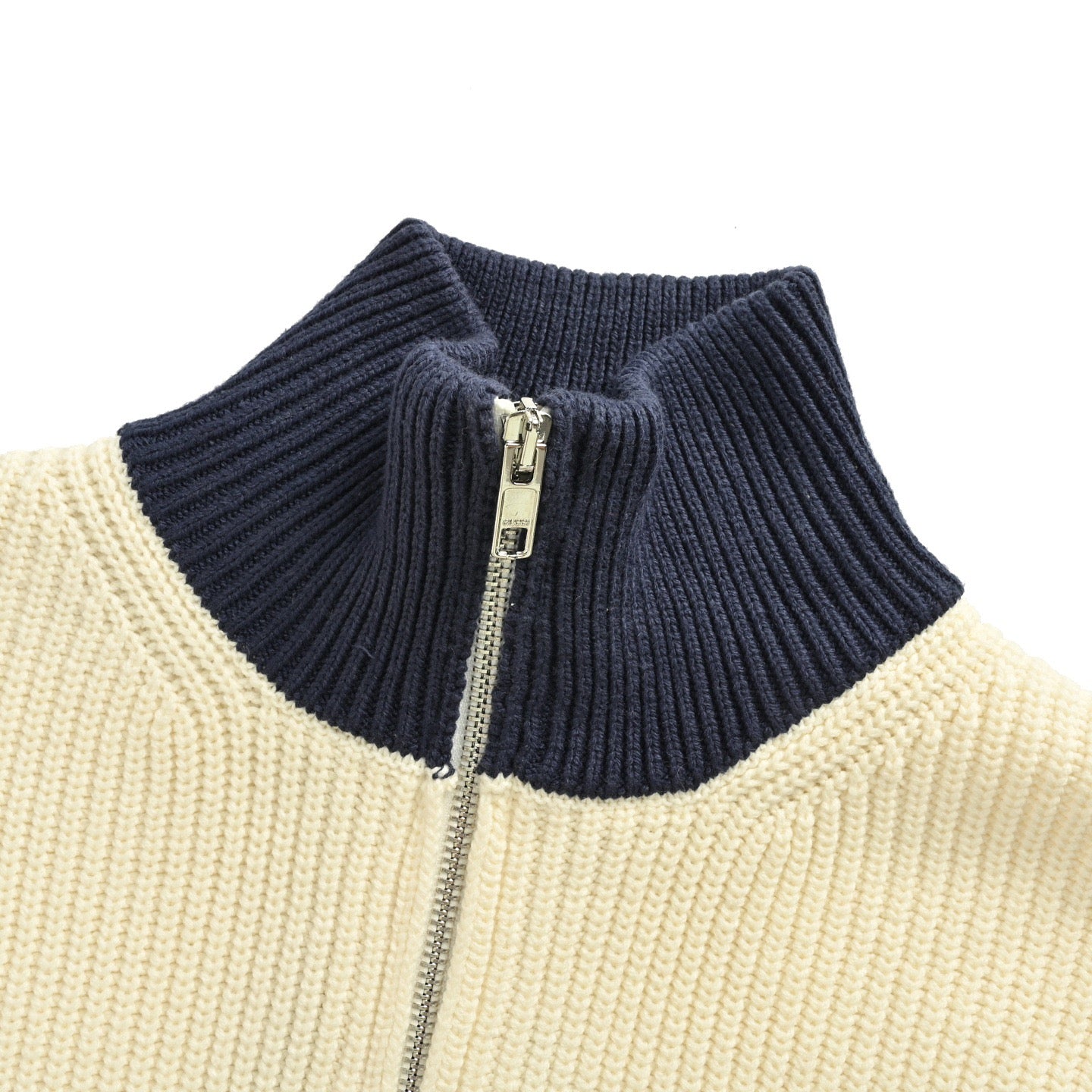 Gucci Striped Knit Zip Cardigan