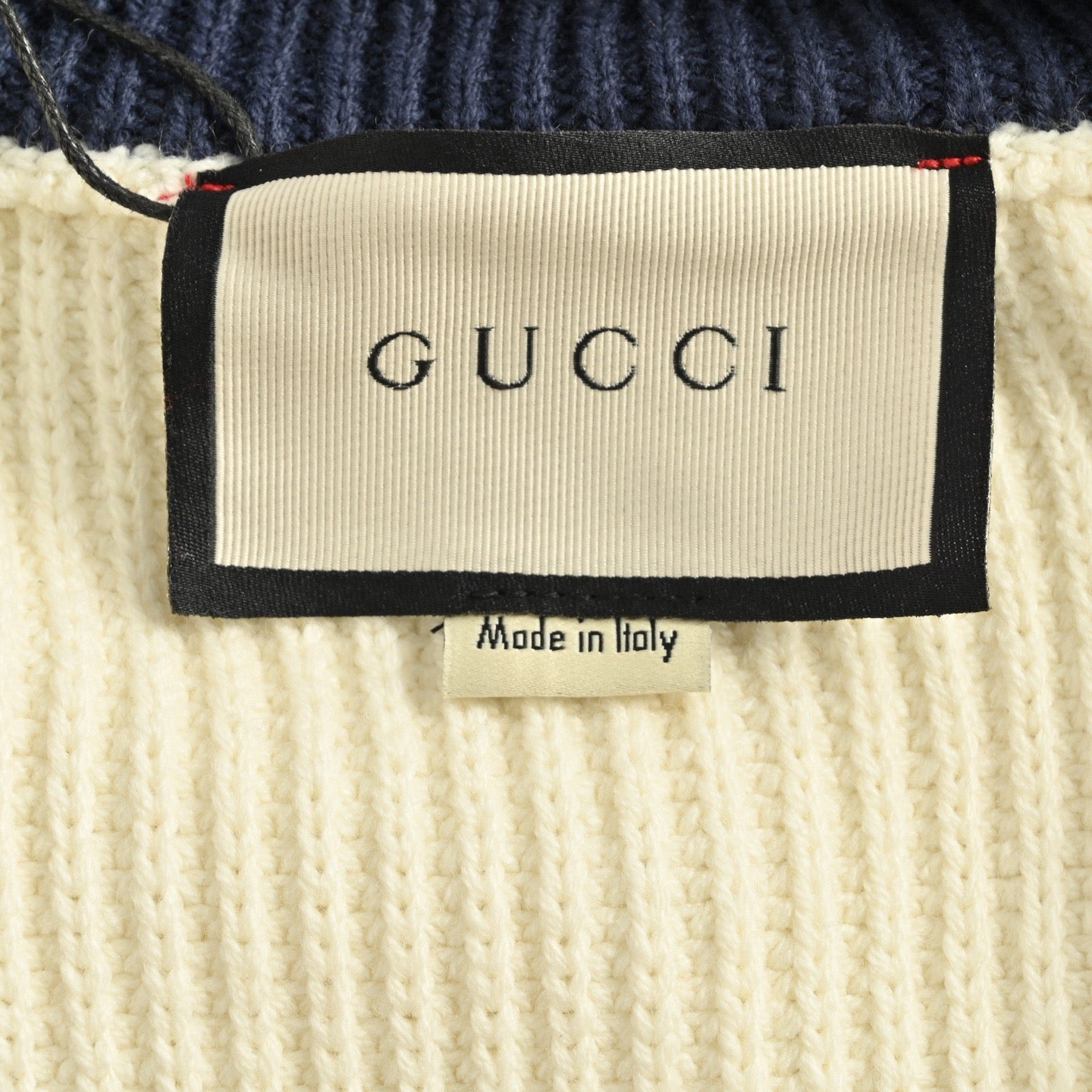 Gucci Striped Knit Zip Cardigan