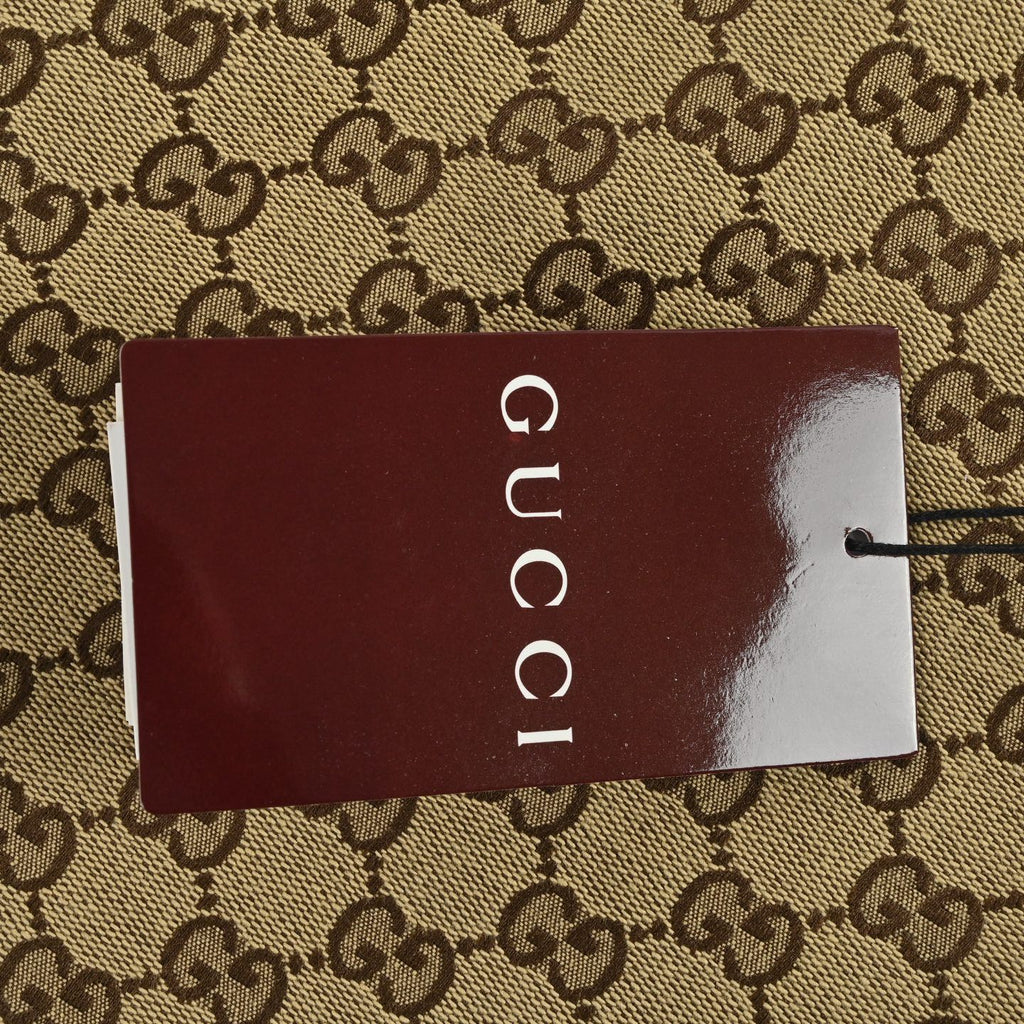 Gucci GG Supreme Canvas All-Over Bomber Jacket — Beige/Brown