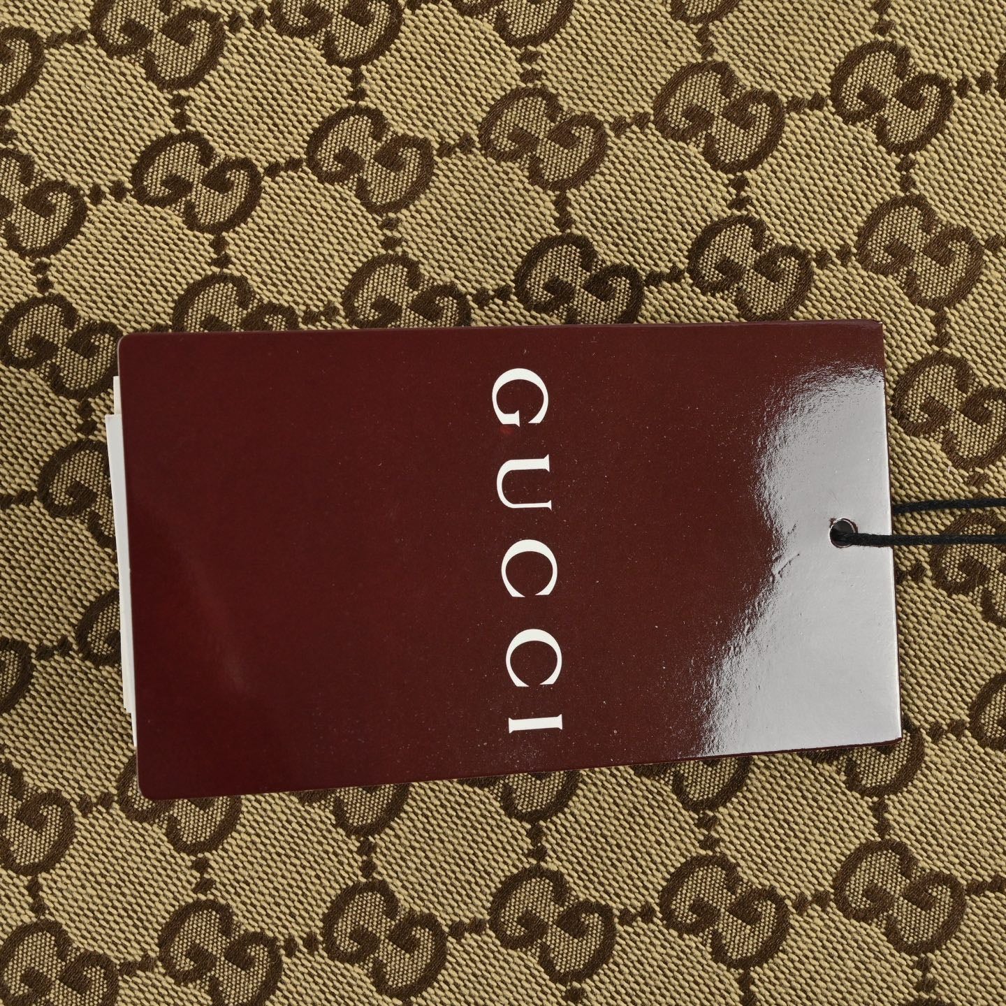 Gucci GG Supreme Canvas All-Over Bomber Jacket — Beige/Brown