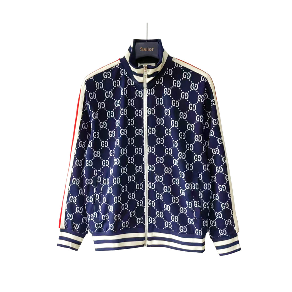 Gucci GG Monogram Zip Track Jacket