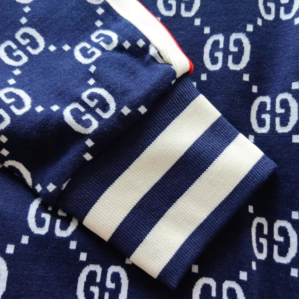 Gucci GG Monogram Zip Track Jacket