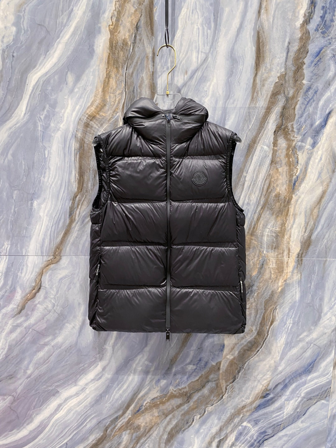 Moncler Grey Puffer Jacket