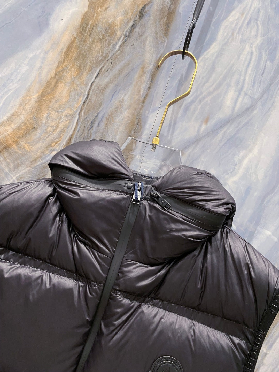 Moncler Grey Puffer Jacket
