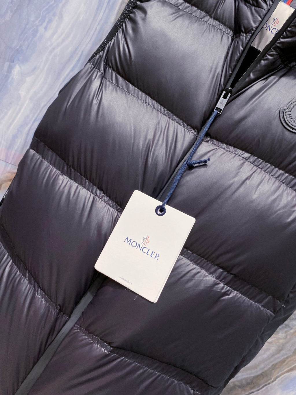 Moncler Grey Puffer Jacket