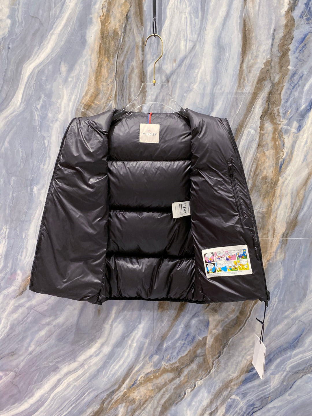 Moncler Grey Puffer Jacket